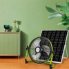 Portable Solar Powered 12 Inch Fans Rechargeable Outdoor Floor Solar Fan