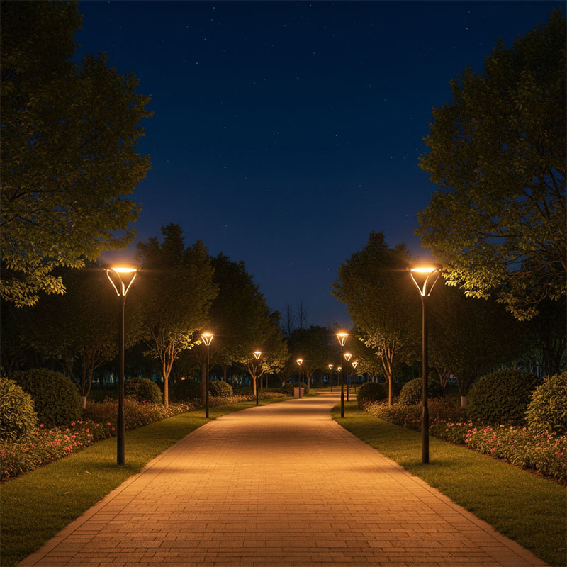 High Lumen Modern Waterproof Landscape Outdoor LED Solar Garden Light