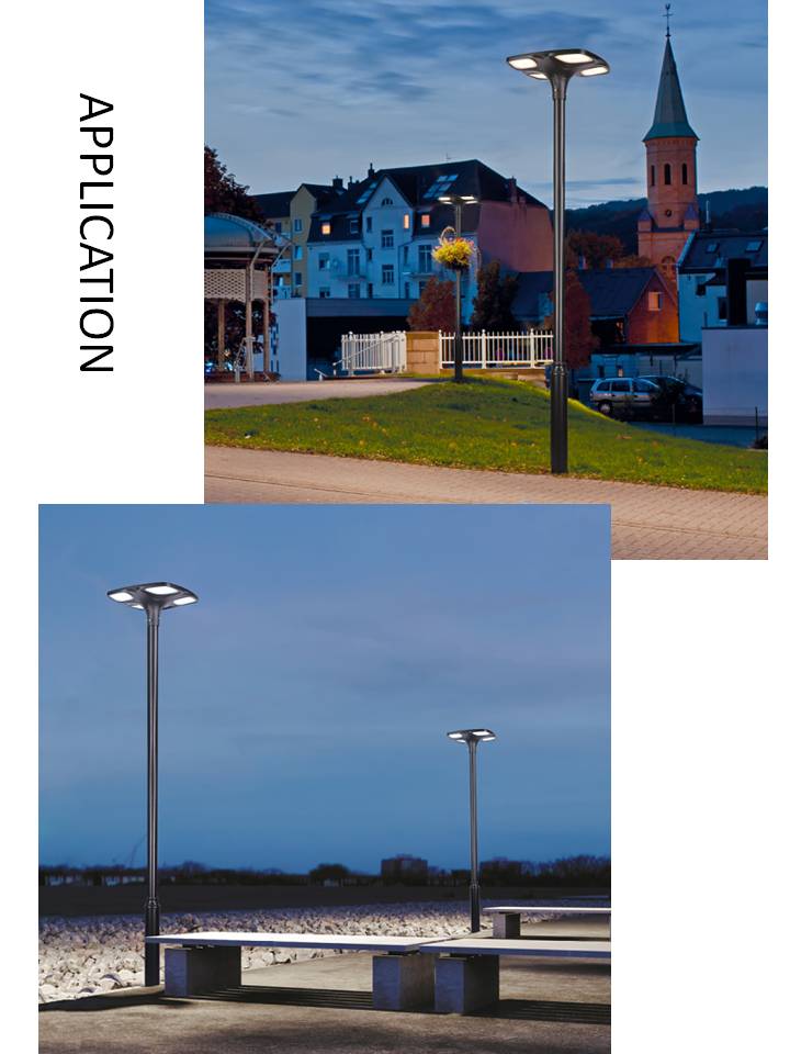 Outdoor Waterproof 32W Solar Parking Lot Light (8)
