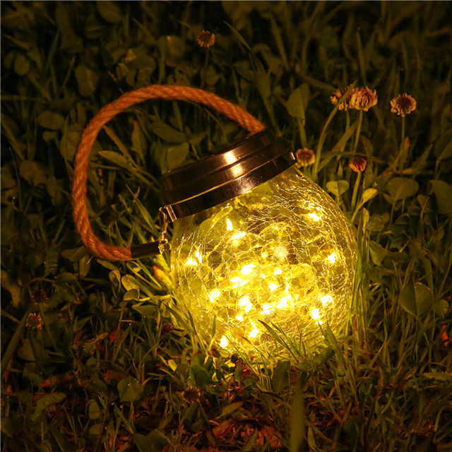 50LED Outdoor solar jar light (2)