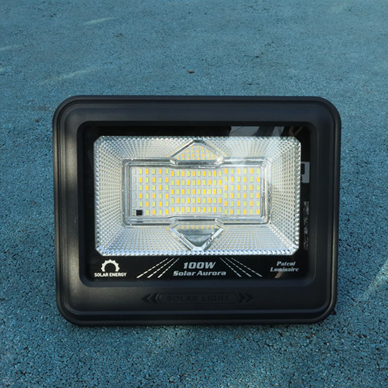 Aurora MJ-SAR100 100W ABS Security Ourdoor Led Solar Flood Light for Home