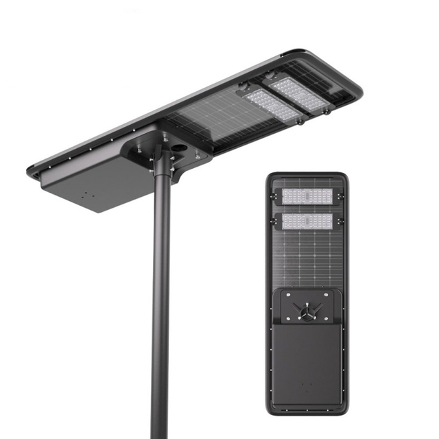 Double -sided MONO Solar Panel 80W High-power Integrated Outdoor LED Solar Street Lights