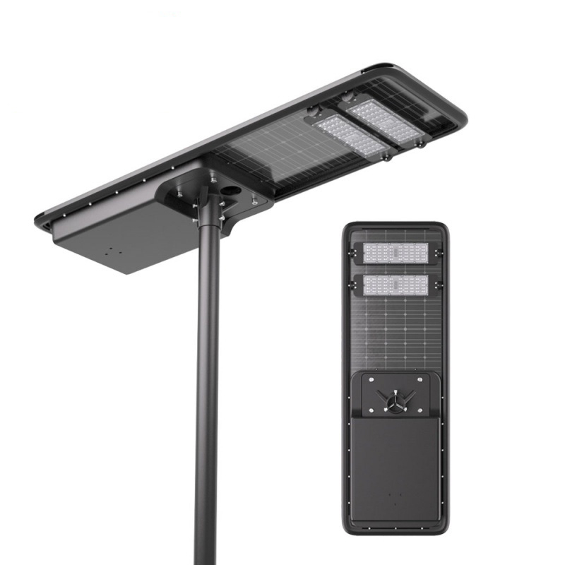 Double -sided MONO Solar Panel 80W High-power Integrated Outdoor LED Solar Street Lights