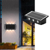 Exterior ABS IP65 Waterproof Solar Powered Wall Wash Light 