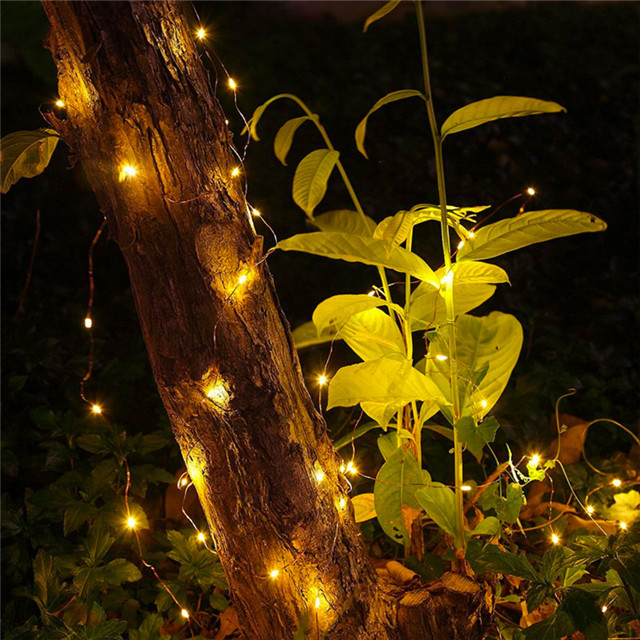 outdoor solar power led string light for Christmas (6)