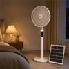 16 Inch T919 Rechargeable Solar Standing Fan with Remote Control